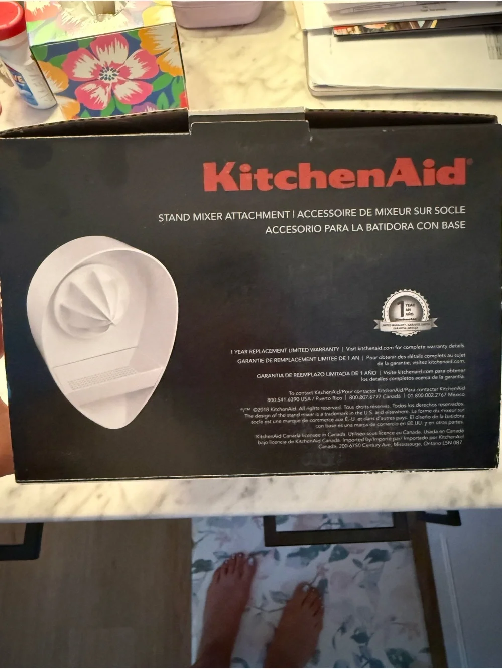 KitchenAid® White Citrus Juicer Attachment